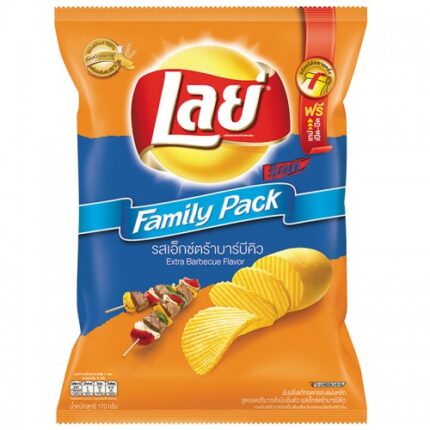 Buy Lay's Potato Chips Bar B Q Flavor Size 160 g.