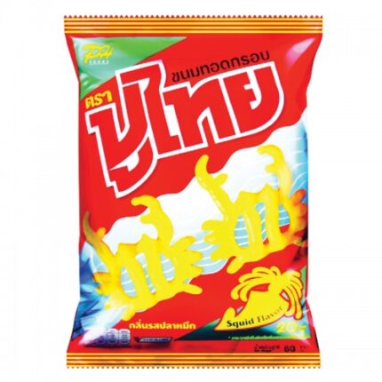Buy Poo Thai Fried Snacks Squid Flavor 60 g.