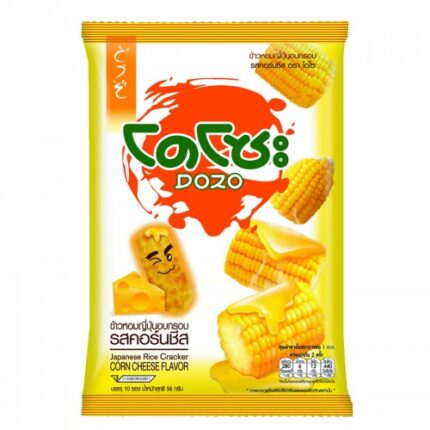 Buy Dozo Japanese Rice Cracker Corn Cheese Flavour Size 56 g.