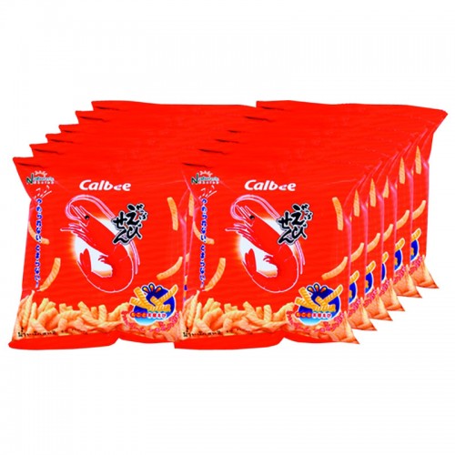 8851016120044_1.jpg Buy Calbee Prawn Cracker Original Flavored 15 g. Pack 12 - Image 1
