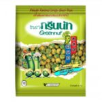 Buy GREENNUT CRISPY GREEN PEAS WASABI Flavor Size 30 g.