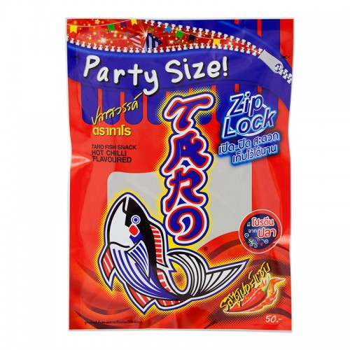 8852044476011.jpg Buy Taro Fish Snack Hot Chilli Flavor Size 32 g. - Image 1