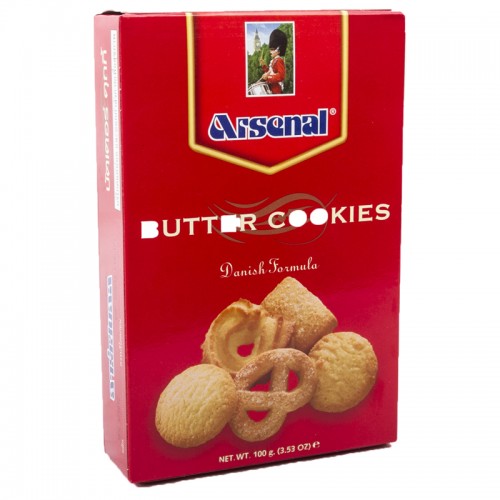8852052130103_14.jpg Buy Arsenal Butter Cookies 100 g. - Image 1