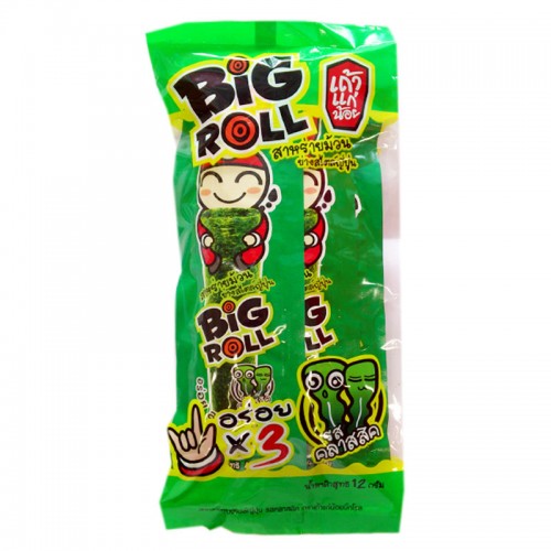 8858702410748_1.jpg Buy Tao Kae Noi Japanese-style grilled seaweed roll classic flavour 9 g. - Image 1