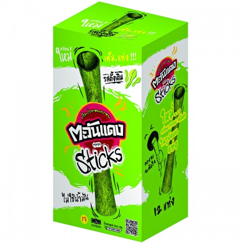 8858752601929.jpg Buy Tawan Dang Stick Roasted Seaweed Original Flavoured 36 g. - Image 1