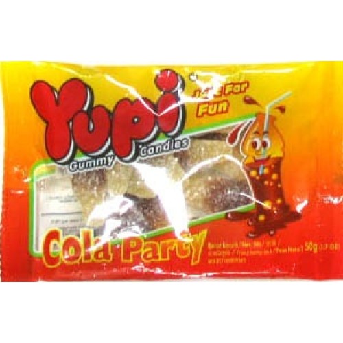 8992741950213_3.jpg Buy Yupi Gummy Cola Party 50 g. - Image 1
