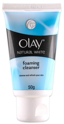 9961101-kgrhqvocfcrgl0zrobqtllsejg6012_ee7a523d-07c0-420d-abc9-e20c42fa1bd3.jpg OLAY Natural White Facial Foaming cleanser 50g - Image 1