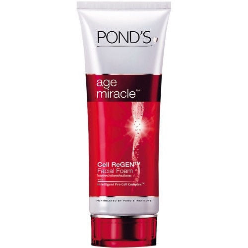 9961160-t2ec16dhjgffmtiyk7bsfqcd3sg6012_7f773ddb-17ab-4d5b-8b1c-79d7586fb2b9.jpg POND'S Age miracle Cell ReGen Daily Facial Foam 100g - Image 1