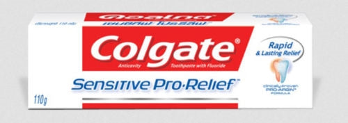 9967857-57a_dd272def-5974-49d5-98c8-41a85a9a8fa0.jpg COLGATE Sensitive Pro Relief Anticavity Whitening Toothpaste with Fluoride 110g - Image 1