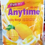 Lotte Sweet Candy Milky Mango Flavored Suga-free Xylitol Enjoy Anytime 60g.