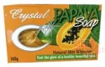 3 x Natural Bar Soap Crystal Papaya Pure for Skin Whiten Smooth Younger 160G - Image 3