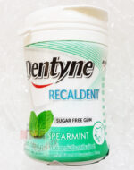 Trident Recaldent Chewing Gum Spearmint Flavored Sugar Free 47.6g