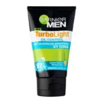 4 x Garnier Men Turbo Light Oil Control Icy Scrub Facial Foam 100ml Face Wash