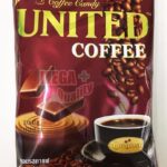 Buy UNITED COFFEE Hard Candy Halal Thailand real roasted Arabica caffeine 125g.