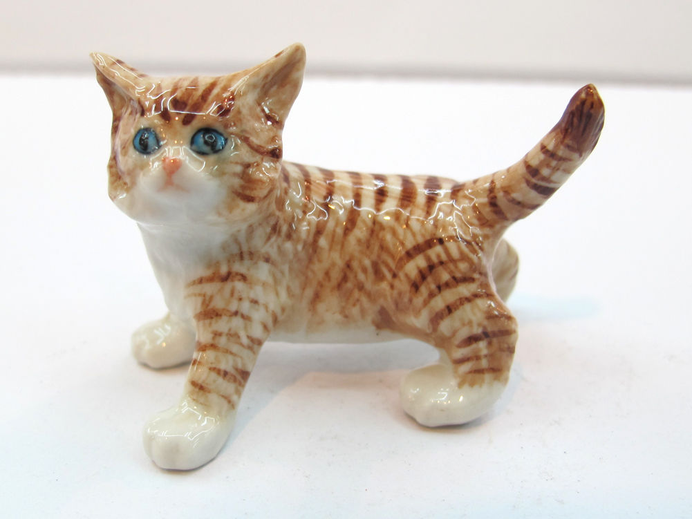 s-l1600_09784e74-6678-4b45-add4-bbd2ed068df7.jpg Buy Handmade Dollhouse Miniatures Ceramic Porcelain Brown Cat - Image 1