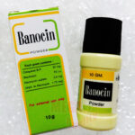 Banocin Antibiotic Bacitracin Neomycin Face Powder Acne Vulgaris Antiseptic 10g