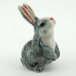 Buy Hand Painted Miniature Collectible Ceramic Rabbit Figurine