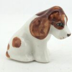 Buy Dollhouse Miniatures Collectible Porcelain Ceramic Cocker Spaniel Dog FIGURINE