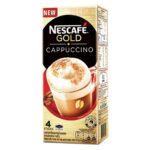 Buy NESCAFE GOLD CAPPUCCINO Premix Coffee Powder Finely Ground Roasted Coffee 4stick