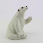 Buy Hand Painted Miniature Collectible Ceramic Polar Bear Figurine