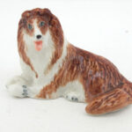 Buy Craft Miniatures Collectible Ceramic Cute Collie Dog FIGURINE
