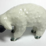 Buy Hand Painted Miniature Collectible Ceramic Porcelain Sheep Figurine