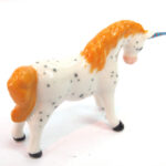Buy Handmade Miniature Collectible Ceramic Porcelain Unicorn Horse Figurine