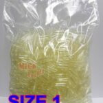 Buy 1000 Size 1 Empty Vegetarian Clear Capsules Pills Filling Powder Made From Rice