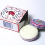 Buy White Monkey Holding Peach Herbal Balm Sore Muscles Sprain Strain Headache 8g
