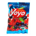 Buy Yoyo Jelly Tropical Sweet Berry Fruit Juice Jalatin Gummy Jelly Candy 80g.