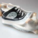 Buy Handmade Miniatures Collectible Ceramic Cat in Shoe FIGURINE Animals