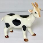Buy Craft Collectible MINIATURE Ceramic Porcelain Goat FIGURINE Animals