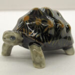 Buy Handcrafted Porcelain Miniature Collectible Ceramic Radiata Turtle Figurine