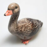 Buy Craft Miniature Collectible Porcelain Ceramic Goose Figurine Animal