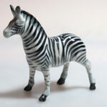 Buy Wildlife COLLECTIBLE MINIATURE Pocelain Ceramic Zebra Hand Made FIGURINE