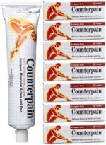 5 X 120G COUNTERPAIN ANALGESIC BALM MASSAGE RELIEVES MUSCULAR ACHE PAIN