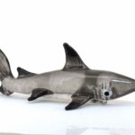 Buy Coastal Style MINIATURE HAND BLOWN GLASS Shark FIGURINE Sculpture Collection