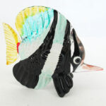 Buy Handicraft Coastal Style MINIATURE HAND BLOWN GLASS Fish FIGURINE Sculpture