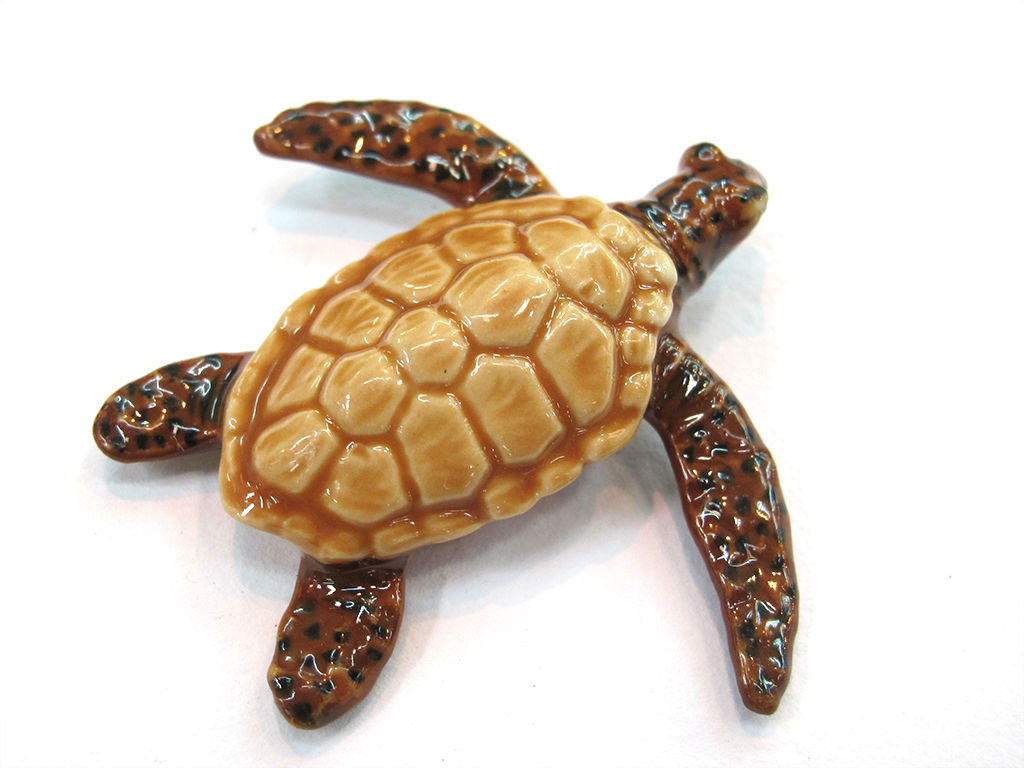 s-l1600_bda8277c-7ca3-448f-9543-0ed5852e7327.jpg Buy Handcrafted Porcelain Miniature Ceramic Turtle Figurine Animal - Image 1
