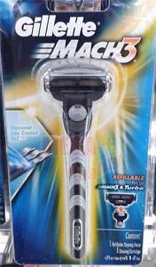 s-l300_3da672bf-1a5f-4c13-b5ec-52c13888f458.jpg Buy Gillette MACH3 Mens Razor (1 Refillable Razor + 1 Shaving Cartridge) - Image 1
