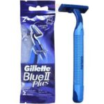 Buy Gillette Blue II PLUS Razor For Shaving 2 pieces