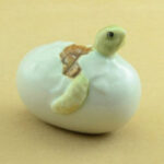 Buy Handicraft Porcelain Miniature Collectible Ceramic Turtle in EGG Figurine