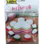 Buy Lobo THAI COCONUT AGAR DESSERT MIX Non-Dairy Creamer Coconut Milk Sweet Agar 60g