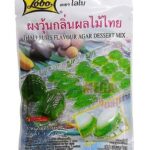 Buy Lobo THAI FRUITS FLAVOR AGAR DESSERT MIX - Green - Sweet Agar Thai Fruits 115g