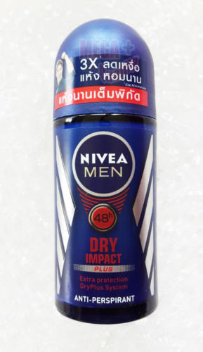 s-l500_49e4a95a-472f-43d5-9bb9-973ff4252ae6.jpg Buy Nivea MEN DRY IMPACK PLUS Extra Protection Anti-Perspirant Deodorant RollOn 50ml - Image 1