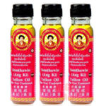 Buy 3 Somthawin Thai Yellow Oil Massage Muscle Pain Relief Natural Herb 100% 24 cc.