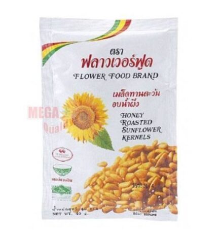 Buy FLOWER FOOD BRAND HONEY ROASTED SUNFLOWER KERNELS DELICIOUS FOOD SNACK 40G