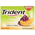 Buy Trident Chewing Gum Sugar Free - MELON and GRAPE FLAVOR 11.2g